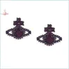 Charm Charm Charmbuy 2021 Personlig svart Valentina vid Storbritannien Counter Drop Delivery Jewelry Earrings Dayupshop DH4UJ9527203