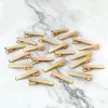 En gros 100pcs / lot Metal Duckbill Clip 3,0 cm Gold Couleur Silver Color Clips Hairpin Gift Gift DIY Hairdressing Tool Accessoires