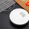 Double Boilers Steaming Shelf Stainless Steel Bold Low Foot Steamer Cooking Rack Round Dumpling Four Legged Pot Kitchen Cookware For Home