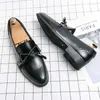 Casual Shoes Small Leather Men Winter Breathable Youth Business Formal British Korean Suit Men's