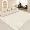 Modern Minimalist Carpets for Living Room Large Area Striped Carpet Home Washable Non-slip Mat Thicken Bedroom Decor Bedside Rug