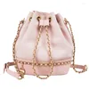 Bag Bucket Women Classic String Lock Design Purses And Handbags High Quality Crossbody