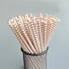 Disposable Cups Straws Straw Milk Drink Colored 25PCS Party Decoration Tea Paper Juice Kitchen Dining & Bar Cute Plus Tube