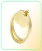 2017 Brand Titanium Steel bijoux entier Double Heart Love Rings For Woman Jewelry Goldsilverrose 3 Color9607838