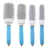 4 tailles Brosse de cheveux Brosse professionnelle Salon de coiffure coiffure en céramique rond Round Dressing Barrel Curler Brosses Tools de soins 4409962