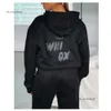 Designer Woman Hoodies Off White Tracksuits Women's Fashion Sports and Leisure Set High Quality Pure Cotton Letter Printed Solid Color Hoodie Set 891