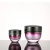 Storage Bottles Wholesale 50pcs Luxury Purple Empty Pump Bottle 20ml 30ml 50ml 100ml Portable Cosmetic Lotion Cream Jars Treatment Travel