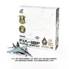 Diecast metaallegering 1/144 Schaal F18F F-18 Super Hornet VFA-103 Fighter Plane Aircraft Aircrane Replica Model speelgoed voor verzameling