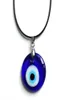 35cm glasblauw Evil Eye Charm hanger ketting Grieks Turkije Blue Devil Eye for Women12128464098702