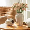 Vases Luxury Original Vase Jar Wedding Modern Ceramic Aesthetic Art White Enfeites Para Casa Decoracao Room Decoration