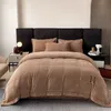 Bedding Supplies Designer bedding sets Light luxury cotton four-piece set Nordic bed products pure cotton bed sheet and quilt set bed head bedding high-end set