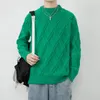 Men's Sweaters Casual Sweater Thickened Pullover Round Neck Dropped Shoulder Sleeves Tops