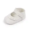 Pierwsze Walkers Baby Girl Buty Soft Pu Mary Jane Casual Walking Walking Prewalking Prezent urodzinowy przez 0-1 lat 2024 Moda