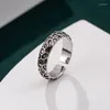 Cluster Rings Retro Personality Bee Nest Pattern Ring Silver Plated Opening Fashion Simple Women's Daily Leisure Party Jewelry