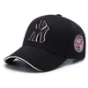 Ball Caps Lettres de mode broderie Baseball Femmes Men 2024 Visors extérieurs d'été Chapeau de coton en coton réglable unisexe