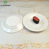 Płytki 7 Inround Corpation Dish Restaurant Contain Contain Talerz Melamina Biała imitacja porcelanowa zastawa stołowa