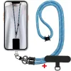 Handy Lanyard Crossbody Telefon Charme Strap abnehmbares Handy Hals -Armband -Seilhänge für AirPods Smartphone