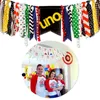 Stol täcker hög banner födelsedagsfest flaggbunting arenan layout levererar maten full mexikansk karneval baby