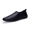 Ny Doudou Trading Product PU Soft Leather Mens Shoes One Step Flat Bottom