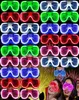 Andra festliga festförsörjningar max roliga LED -lätta glasögon leksaker plastiska slutarskuggor blinkande glöd i de mörka pinnarna solglasögon 5472204