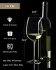 Wine Glasses Hand Blown Italian Style Crystal White or Red Wine lasses - ift Packain for Any Occasion - Lead-Free Premium Crystal L49