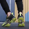 Atletik Ayakkabı Sıcak Satan Yeşil Koşu Ayakkabıları Unisex Mens Spor Ayakkabıları Yavaş Koşan Kafa Nefes Alabilir Büyük Boy 48 Kadın Zapatillalar Çalışma Mujer C240412
