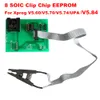 EEPROM 8PIN OEM FEM BDC Chip Chip Data Adaptateur pour BMW prend en charge XPROG V6.12 / UPA / Orange / CG Pro 9S12 / + Plus