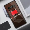 Étui de téléphone Domo Domo Funny-Kun pour Samung Galaxy S23 S22 S21 Pro Ultra M14 A14 A34 A54 A13 A33 A53 Black PC Glass Phone Cover