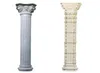 ABS plastic roman concrete column moulds Multiple styles european pillar mould construction moulds for garden villa home house234Q7722612