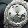 Lussuoso aspetto completamente guardato per uomo donna top artigianato un unico e costoso Mosang Diamond 1 1 5A orologi per hip hop industriale lussuoso 6151 6151