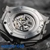 AP запястье Watch Montre Royal Oak Offshore 26400 Диаметры 44 мм один трудно найти белый фон Черный хромоток