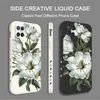 Wild Flowers Silikon -Telefonkoffer für Oppo A15 A15S A16 A16K A76 A77 A78 A53 A54 A55 A92 A94 A95 A83 F19 Cover