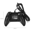 Gamepads 2,2m wire gamepad USB joypad durevole controller a doppia vibrazione per la festa di intrattenimento per la festa di intrattenimento per Microsoft Xbox One Slim