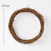 Dekorative Blumen Weihnachten Rattan Ring Künstliche Girlande Dekorationen 2024 DIY WREATH PRODUKTION FÜR DEN HAUSE EINHALTEN MADE Festliche Dekoration