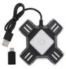 USB -spelkontroller Adapter Converter Video Game Tangentboard Mouse Adapter för Nintendo SwitchXBoxps4ps39039419
