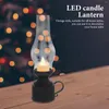 Candle Holders Akcesoria na zewnątrz LED Vintage Lampa Wygodne masowe latarnie światło ślubne