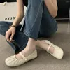 Buty zwykłe 2024 Kobiety komfort miękki podeszwa do retro flats w stylu koreański moda Mary Jane Single Zapatos de Mujer