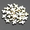 9x13 mm 50pcs Géométrie mixte Géométrie CCB Cross Acryliques Perles pour bijoux DIY FAIRE PENDANT LEURES PENDANT Collier Accessoires