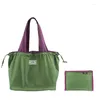 Shopping Bags Large Fashion Supermarket Bag Eco-Friendly Foldable Drawstring Shopper Handbag Reusable Waterproof Travel Grocery