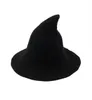 Chapeau de sorcière Diversifié le long de la casquette de laine de mouton tricot le pêcheur femelle Feme Fashion Witch Point Basin pour Halloween313764752577