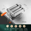 Makers Manual Pasta Maker Stainless Steel Roller Noodle Making Machine