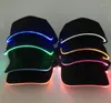 Ball Caps Fashion Unisex Solid Color LED LED Luminoso Cappello da baseball Festa di Natale Cap11358908