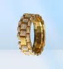 2022 Nyaste tenniskedjor Armband smycken Diamond Iced Out Miami Cuban Link Chain Armband Mens Hip Hop Jewelry Gold Silver9817099