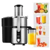 Extratores de fruta de espremedor de fruta elétricos Mixer multifuncional Smoothie Smoothie Smoothie Centrifugal Juicer