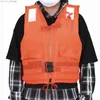 Life Vest Buoy Outdoor Rescue Jacket Flying Fishing Jacket Reflection Rescue Assistance Adult Rescue Vest Rowing Surfing Drifting Adult Rescue Vestq240412