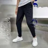 Calça masculina masculina as calças de calça de calça de moda de moda esportes de verão de verão academ