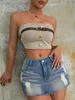 Women Fashion 90S Vintage Preppy Ripped Slant Pocket Denim Mini Skort Sexy Girl Rave Street Skinny Shorts Mujer 240407