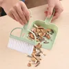 Mini Broom Dustpan Set Home Desktop Sweeper Garbage Cleaning Shovel Keyboard Computer Debris Brush Nordic Style Clean Tool