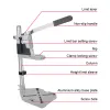 Blender 400 mm banc de perceuse de perceuse de perceuse de perceuse accessoires d'alimentation accessoires de base