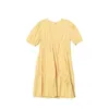 Maternity Dresses Maternity Summer Dress Short Sleeve V-Neck Puff Sleeve High Waist Pregnant Women Cotton Dress Loose Pregnancy Clothes Wholesale 240412